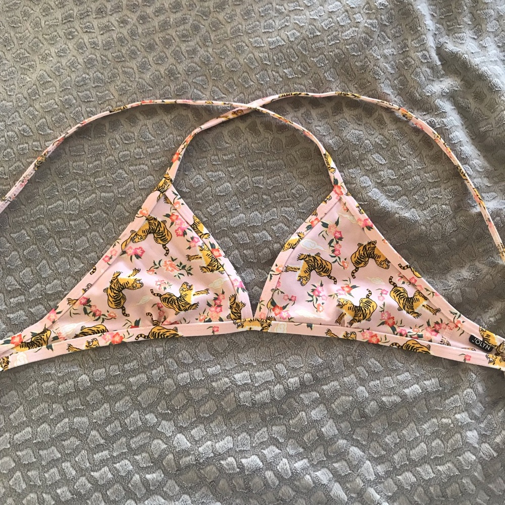 Jolyn Tiger/Rawr Triangle Top
